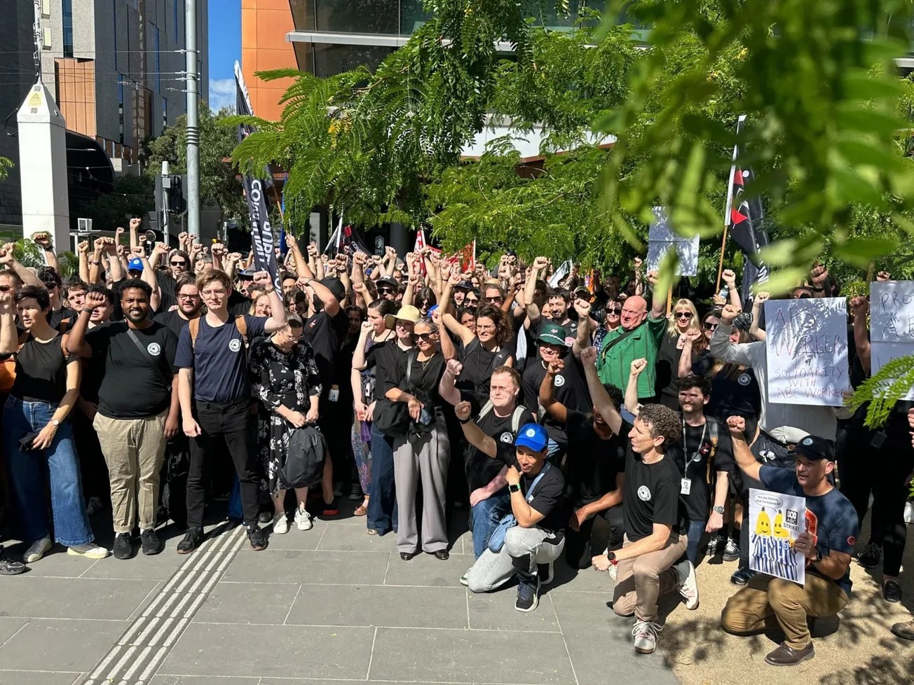 ‘Express Yourself’: Protest Bangers Fill ABC Airwaves as Strike Shuts Down Broadcaster